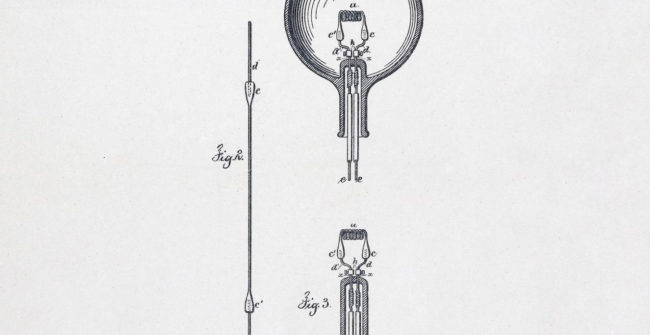 Edison's light bulb, 1880 Edison's light bulb, 1880